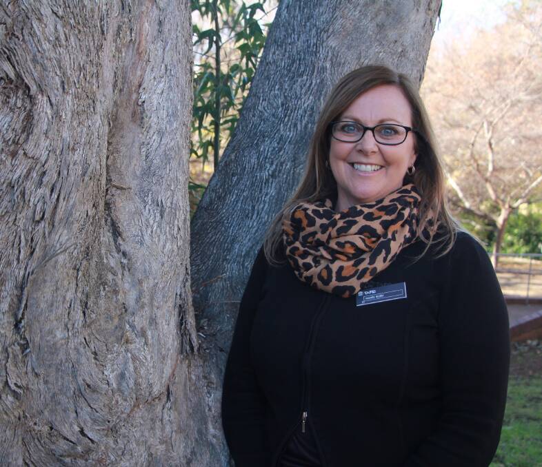 COMMUNITY FIRST: Maree Bush will strengthen Cootamundra's TAFE's ties with the community as the institution's new services co-ordinator. Photo: Supplied