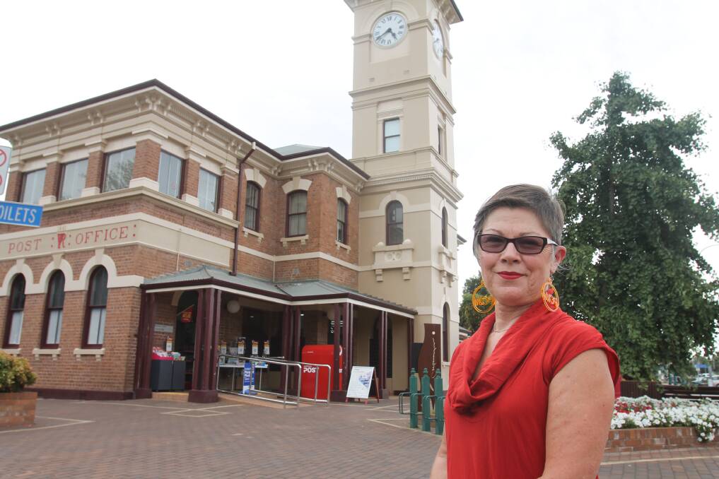 ASSETS: Councillor Leigh Bowden said the Cootamundra Post Office is one of the assets which could help the town attract more tourists. Photo: Declan Rurenga