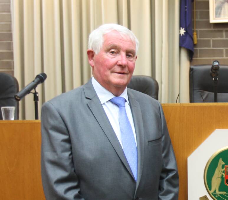 Former Cootamundra Shire mayor Jim Slattery.
