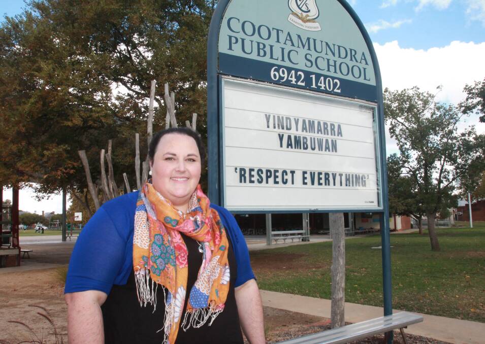 LEADER: Cootamundra Public School's new principal Lucy Greene will be a familiar face after previously working as the school's assistant principal in 2015. Photo: Declan Rurenga