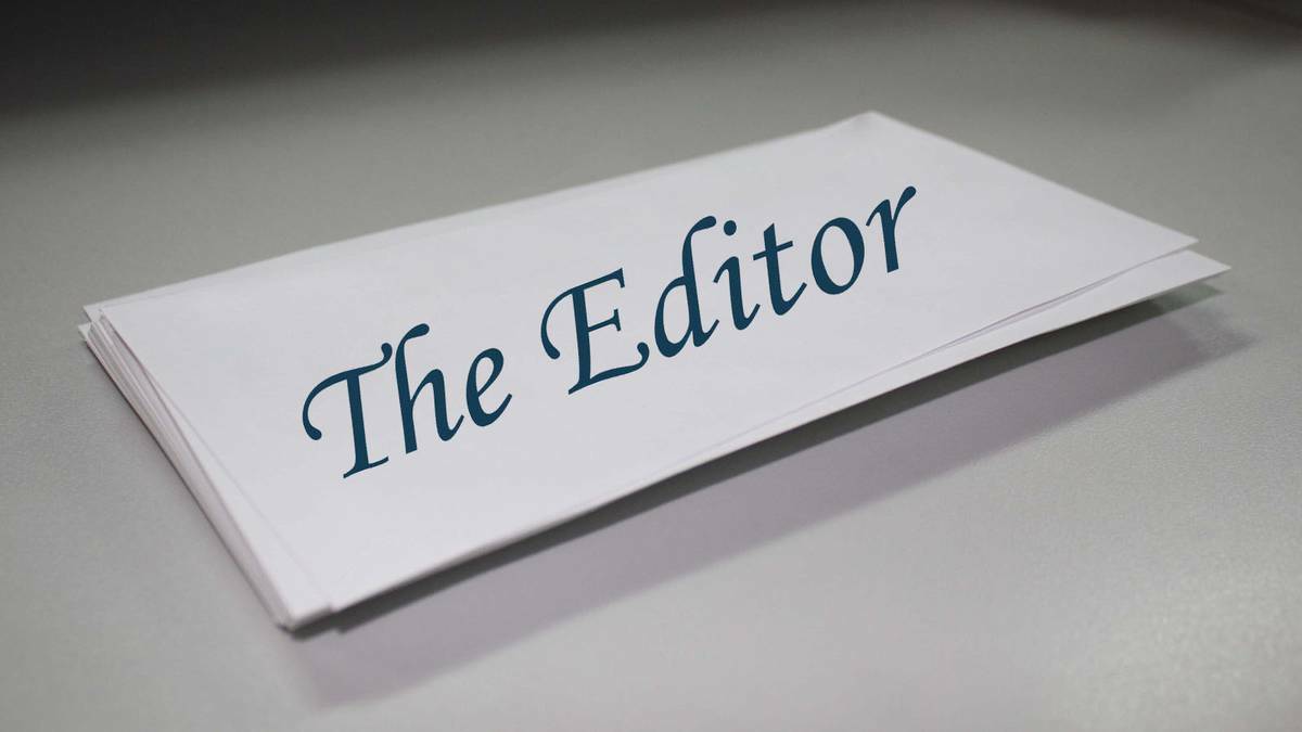 LETTERS TO THE EDITOR: Reader's letter is off the mark