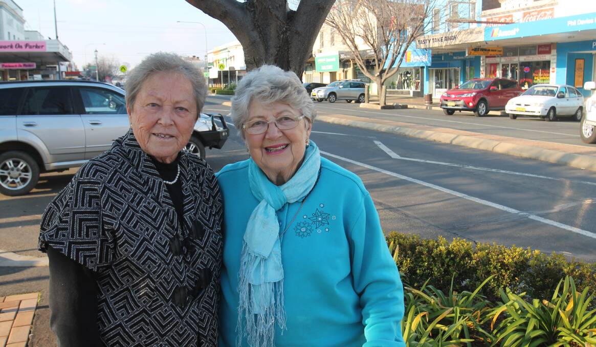 ORGANISERS: Helen Eccleston and Jane Sullivan, co-convenors of Cootamundra's Parkinson's Support Group. Photo: Declan Rurenga