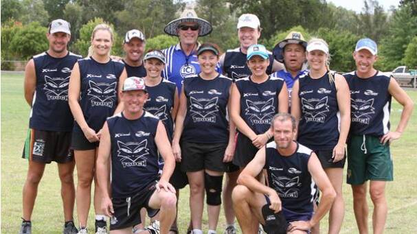 Sydney team Boneheads claimed victory during the 2013 Cootamundra Unisex Touch Carnival, this year will the 25th the team has entered the carnival. Photo: Louise Leahy