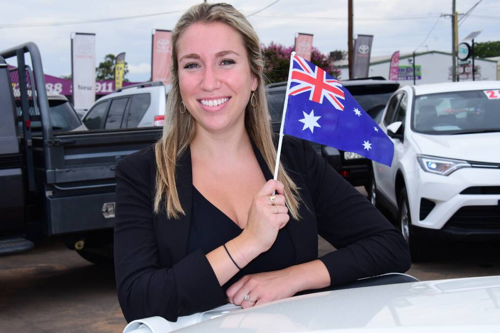 FUTURE FOCUSED: Chicago born Colleen Connor is one of 35 people in Dubbo who will become a citizen on Australia Day. Photo: BELINDA SOOLE