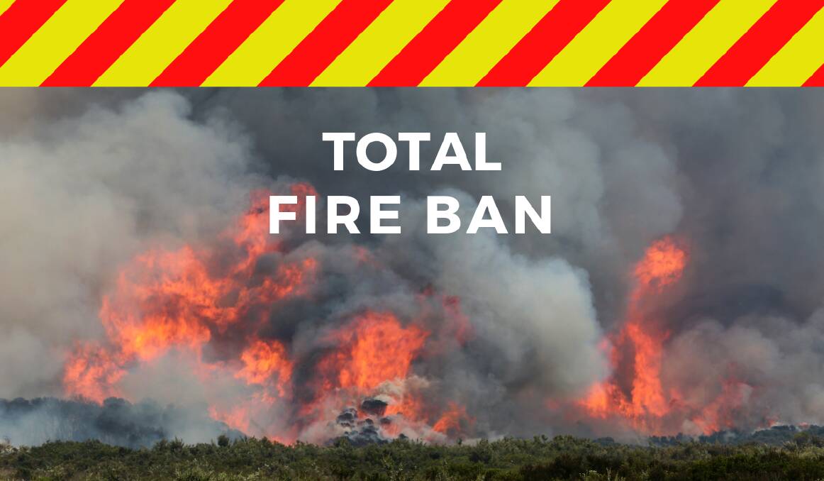 HEATWAVE: A total fire ban and severe fire danger rating is in place for the Southern Slopes on Monday, December 30. Photo: FILE